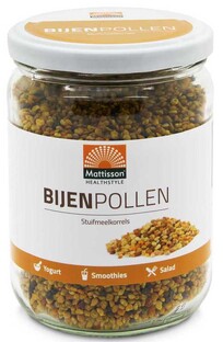 Mattisson HealthStyle Bijenpollen 300GR Mattisson HealthStyle Bijenpollen 300GR