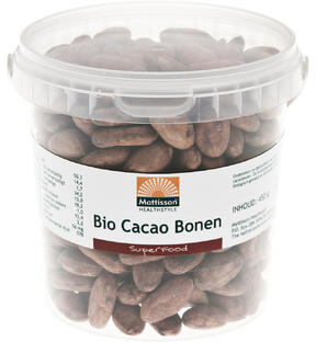Mattisson HealthStyle Biologische Cacao Bonen Raw 450GR
