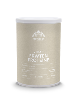 Mattisson HealthStyle Vegan Absolute Erwten Proteïne Poeder Naturel 350GR Mattisson HealthStyle Vegan Absolute Erwten Proteïne Poeder Naturel 350GR