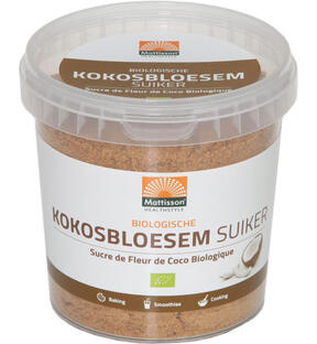 Mattisson HealthStyle Biologische Kokosbloesem Suiker 450GR