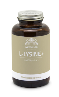 Mattisson HealthStyle L-Lysine+ met Vitamine C Capsules 90CP Mattisson HealthStyle L-Lysine+ met Vitamine C Capsules 90CP
