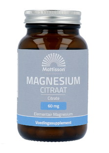 Mattisson HealthStyle Absolute Magnesium Citraat Capsules 60CP