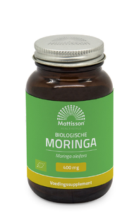 Mattisson HealthStyle Biologische Moringa 400mg Capsules 60CP Mattisson HealthStyle Biologische Moringa 400mg Capsules 60CP