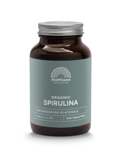 Mattisson HealthStyle Biologische Spirulina Tabletten 240TB Mattisson HealthStyle Biologische Spirulina Tabletten 240TB
