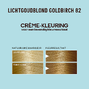 Guhl Pearlance Intensieve Crème-Kleuring N82 Lichtgoudblond Goldbirch 115ML2