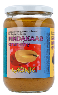 Monki Pindakaas Crunchy 650GR