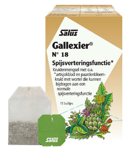 Salus Thee Gallexier Nr.18 Zakjes 15ZK Salus Thee Gallexier Nr.18 Zakjes 15ZK