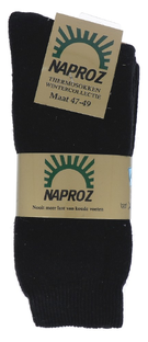 Naproz Thermo Sokken Zwart Maat 47-49 3PR