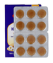 Dampo Keelpastilles Kamille, Honing & Vitamine C 24STdampo verpakking met strip tabletten