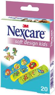 Nexcare 3M Nexcare Pleisters Soft Design Kids 20ST
