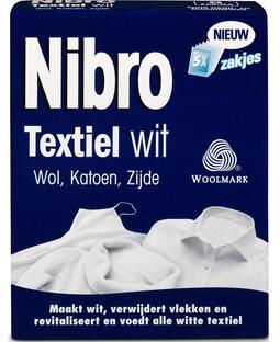 Nibro Textiel Wit Zakjes 5ST