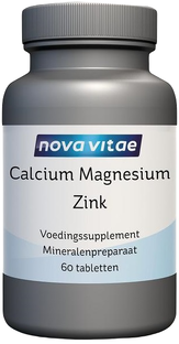 Nova Vitae Calcium Magnesium Zink Tabletten 60TB Nova Vitae Calcium Magnesium Zink Tabletten 60TB