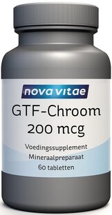 Nova Vitae GTF Chromium Tabletten 60TB  Nova Vitae GTF Chromium Tabletten 60TB