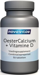 Nova Vitae Oestercalcium + Vitamine D Tabletten 60TB Nova Vitae Oestercalcium + Vitamine D Tabletten 60TB