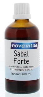 Nova Vitae Sabal Forte Tinctuur 100ML Nova Vitae Sabal Forte Tinctuur 100ML