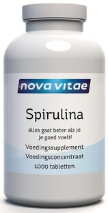 Nova Vitae Spirulina Tabletten 1000TB Nova Vitae Spirulina Tabletten 1000TB