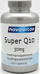 Nova Vitae Super Q10 30mg Capsules 450CP Nova Vitae Super Q10 30mg Capsules 450CP