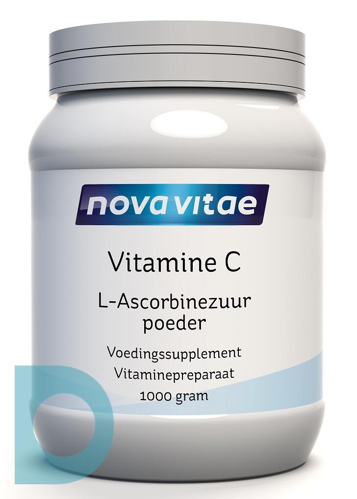 Nova Vitae Vitamine C L-Ascorbinezuur Poeder 1000gr kopen bij De