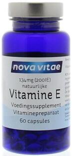 Nova Vitae Vitamine E 200iu Capsules 60CP