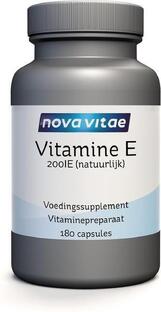 Nova Vitae Vitamine E 200iu Capsules 180CP