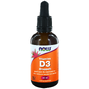 NOW Vitamine D3 Druppels 60ML