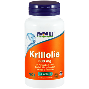 NOW Krill Olie Capsules 60ST NOW Krill Olie Capsules 60ST