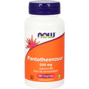 NOW Pantotheenzuur 500 mg capsules 100VCP