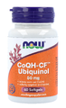 NOW CoQH-CF Ubiquinol 50mg Softgels 60ST