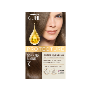 Guhl Protecture Crème-Kleuring 6 Donkerblond 150ML Guhl Protecture Crème-Kleuring 6 Donkerblond 150ML