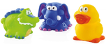 Nuby Zwemmende Badfiguren Set van 3 stuks 1ST Nuby Zwemmende Badfiguren Set van 3 stuks 1ST