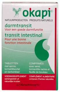 Okapi Darmtransit Tabletten 60CP Okapi Darmtransit Tabletten 60CP