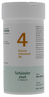 Pfluger Celzout 04 Kalium Chloratum D6 Tabletten 400TB