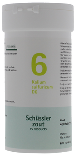 Pfluger Celzout 06 Kalium Sulfuricum D6 Tabletten 400TB Pfluger Celzout 06 Kalium Sulfuricum D6 Tabletten 400TB