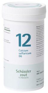 Pfluger Celzout 12 Calcium Sulfuricum D6 Tabletten 400TB Pfluger Celzout 12 Calcium Sulfuricum D6 Tabletten 400TB