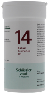 Pfluger Celzout 14 Kalium Bromatum D6 Tabletten 400TB Pfluger Celzout 14 Kalium Bromatum D6 Tabletten 400TB