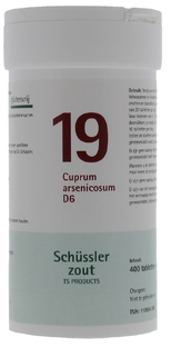 Pfluger Celzout 19 Cuprum Arsenicosum D6 Tabletten 400TB