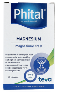 Phital Magnesium Tabletten 60TB