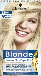 Schwarzkopf Blonde L1++ Intensive Blond Super Plus 50ML Schwarzkopf Blonde L1++ Intensive Blond Super Plus 50ML
