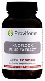 Proviform Knoflook Puur Extract 500mg Softgels 250SG