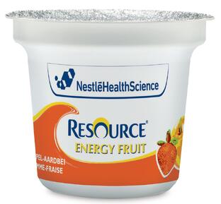 Resource Energy Fruit Appel Aardbei 3st 375GR