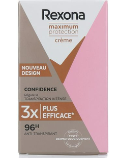 De Online Drogist Rexona Maximum Protection Confidence Crème 45ML aanbieding