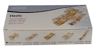 Bevaplast Elastische Textiel Vlinder Strips 50ST Bevaplast Elastische Textiel Vlinder Strips 50ST