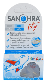 Sanohra Oordopjes Vliegtuig Kinderen 1PR Sanohra Oordopjes Vliegtuig Kinderen 1PR