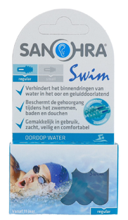 Sanohra Oordopjes Zwemmen 1PR Sanohra Oordopjes Zwemmen 1PR