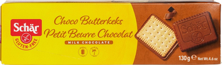 Schar Choco Butterkeks 130GR Schar Choco Butterkeks 130GR