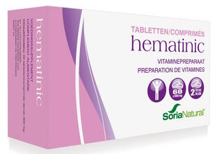 Soria Natural Hematinic Tabletten 60TB