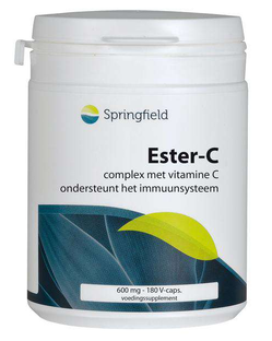 Springfield Ester C Met Bioflavonoiden Capsules 180VCP