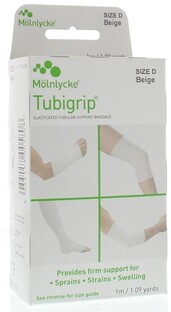 Tubigrip Elastische Buisbandage Maat D 1ST  Tubigrip Elastische Buisbandage Maat D 1ST