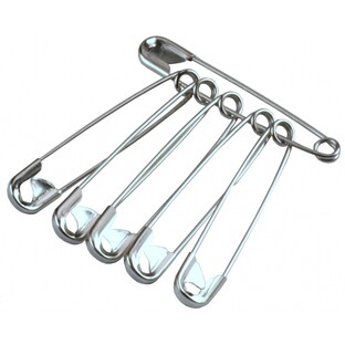 Mainit Veiligheidsspeld Recht 55mm 12ST Mainit Veiligheidsspeld Recht 55mm 12ST