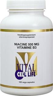 Vital Cell Life B3 Niacine Capsules 100CP